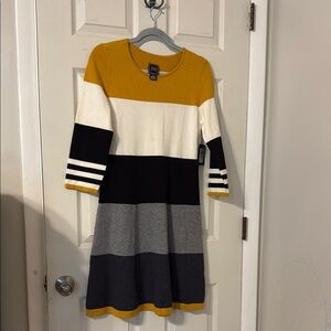 Color Block Knit Dress